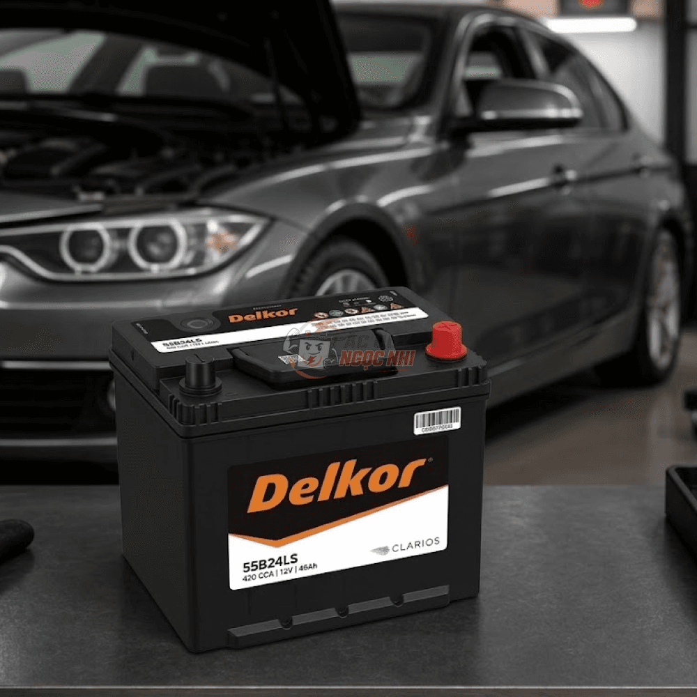 Bình ắc quy Delkor 46Ah ảnh 3
